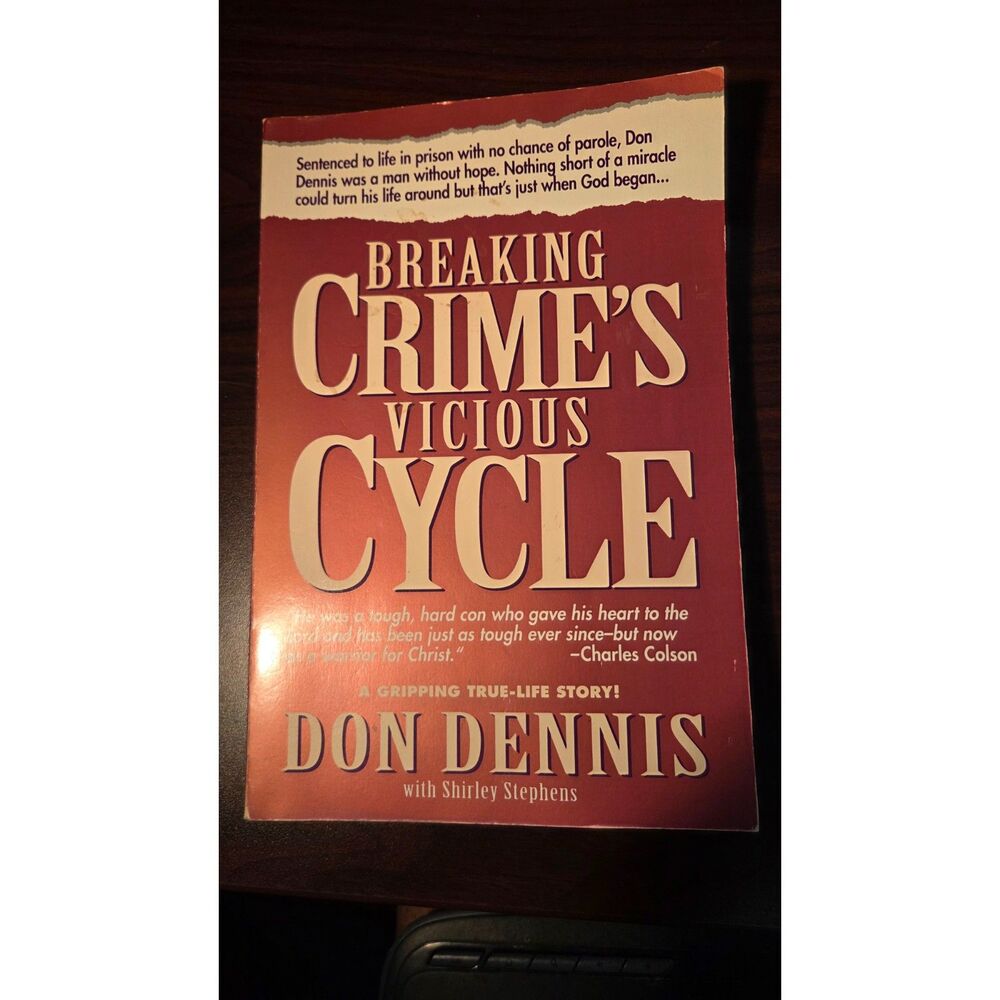 Breaking Crimes Vicious Cycle Don Dennis 1993 Vintage True Crime Biography PB